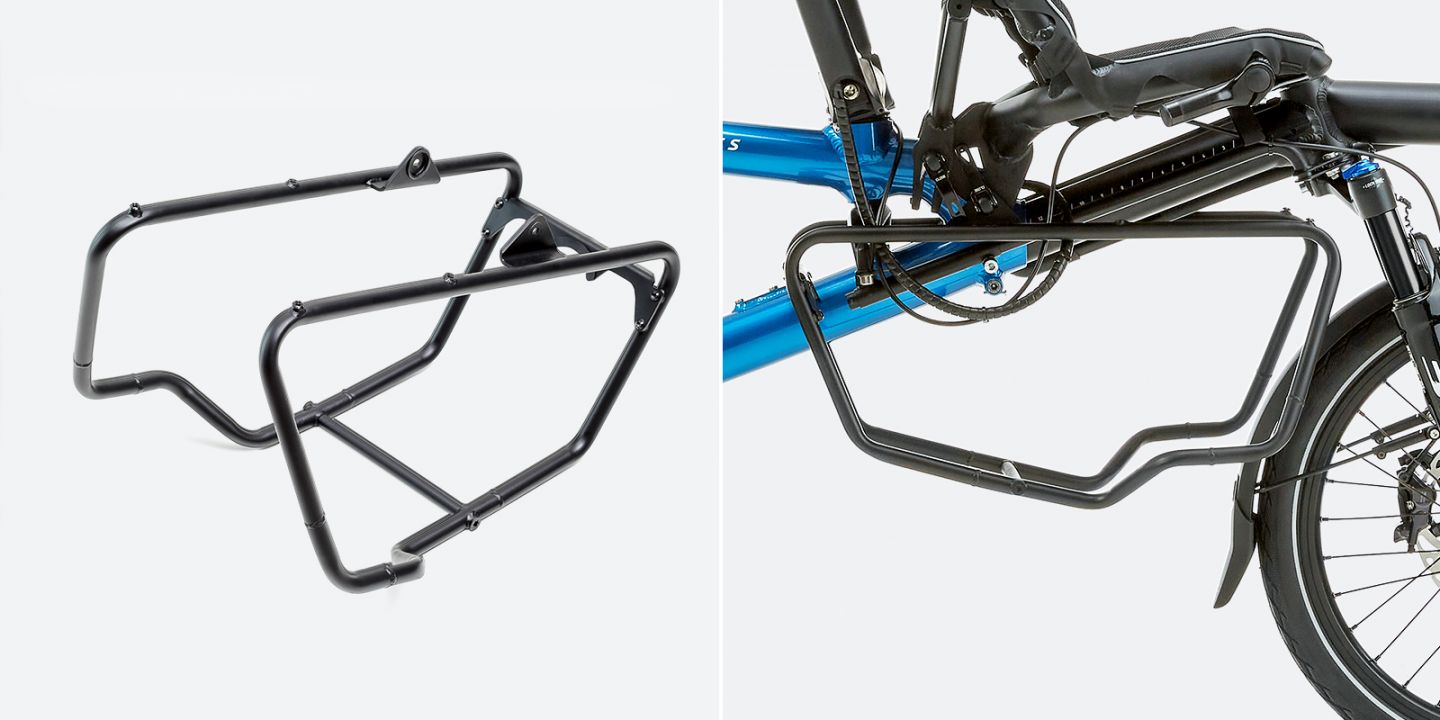 Lowrider Rack for the 2021 Hase PINO tandem bike